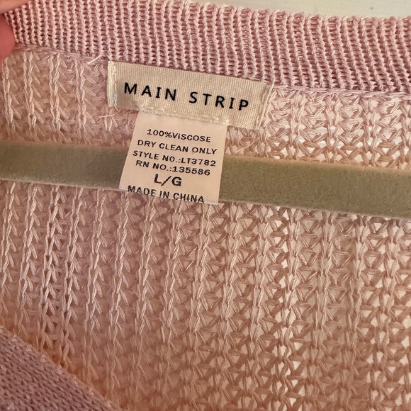 Pink Long Sleeve Top - Large - Picture 3 of 3